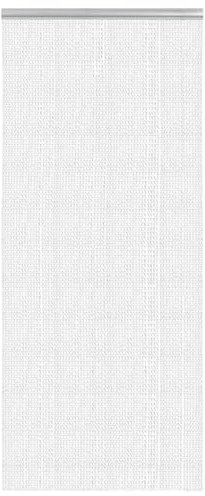 Sufrk Moustiquaire de porte à chaîne 90 x 220 cm en aluminium, pour portes à rideaux à chaîne, rideau à chaîne en aluminium pour décoration de portes, volets roulants anti-insectes