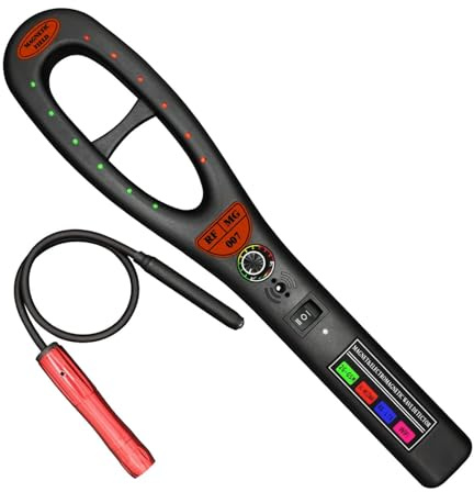 Detector De Señales Herramienta GPS Finder Escáner Radiofrecuencia, Barredora Cámara Doble Detección, Localizador Monitor Voz Seguridad Del Automóvil, Guardia Privacidad, Dispositivos Seguimiento