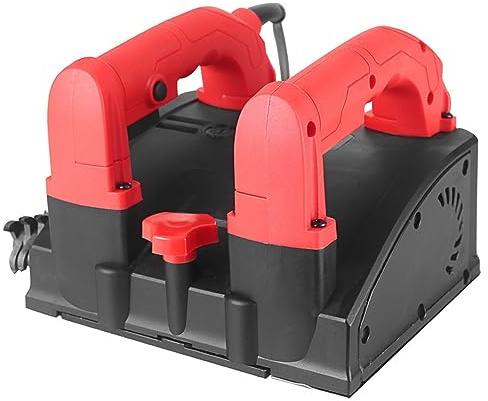Piallatrice elettrica for pareti, senza angoli morti e pala antipolvere, utensile elettrico for piallatura di pareti in calcestruzzo for ristrutturazione, rimozione del cemento 1180W