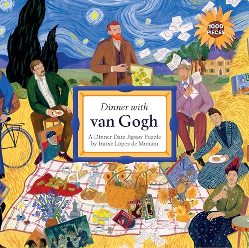 Thames & Hudson Dinner with Van Gogh A 1000 Piece Dinner Date Jigsaw Puzzle/Anglais