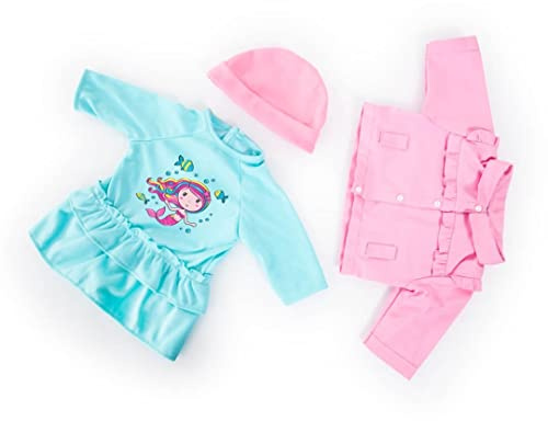 Bayer Design 83889AA Puppenkleidung, Puppenoutfit, mehrteilige Puppenanziehsachen, Puppenzubehör