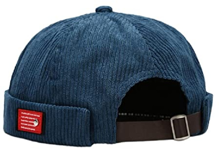 Myazs Classic Men Women Landlord Hat Velvet Beanie Cap Vintage Solid Color Hip Hop Brimless Letters Label Docker Skullcap fisherman hat kids waterproof sombrero fluffy flat cap summer cowboy unisex