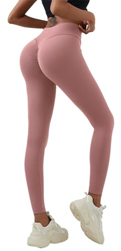 Neteson Legging Sport Femme Taille Haute Leggings Yoga Gym Push Up Opaque | Sans Couture Pantalon Anti Cellulite Butt Lift Pants Running
