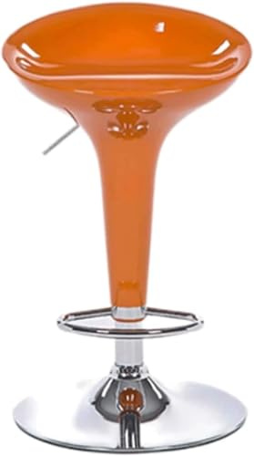 Taburetes de bar altos ajustables sin respaldo de 60 a 80 cm, sillas giratorias de 360° para bistró, comedor y bar en casa, silla alta Claret para mayor comodidad y estilo