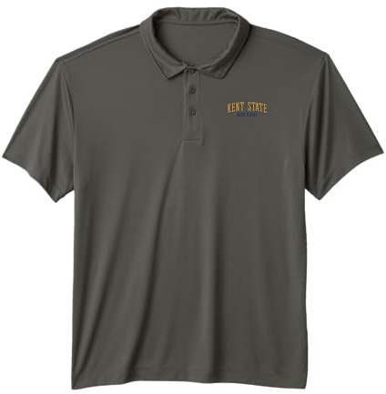 Kent State Golden Flashes |NCAA University Merch | RYLKST07 Performance Polo Shirt