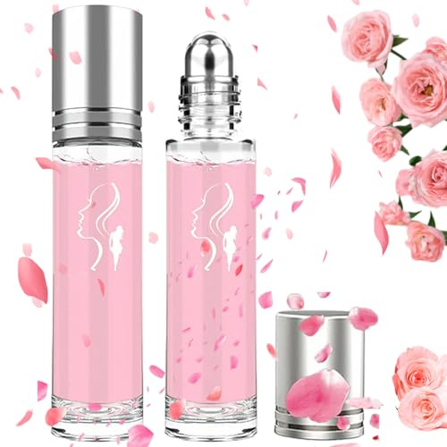 2 stycken damparfymer – förförisk roll-on doft för ett oemotståndligt utseende, 10 ml damparfym för vardagen och datum natt, perfekta presenter till dig