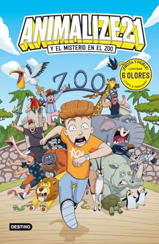 Animalize 21 2. Animalize 21 y el misterio en el zoo: Libro con olores (Jóvenes influencers)