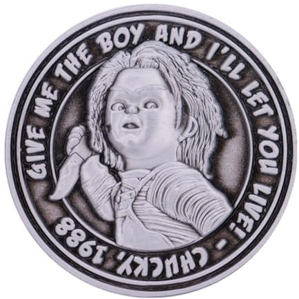 Fanattik Chu-104 Chucky Flip Coin Give Me The Boy Mehrfarbig, 151709