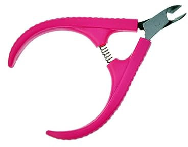 WRITWAA Alicates Para Cutículas De Mandíbula Larga Acero Inoxidable Cortacutículas Para Manos y Pies Alicate Para Manicura y Pedicura Morado