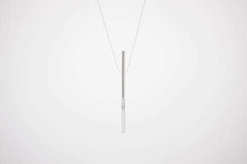 OOVO - Outil d'entraînement et de thérapie vocale en paille (argent sterling)