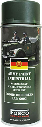 400ml Military Style SPRAY PAINT (Army Spray Paint - DDR Green (Apple Green))