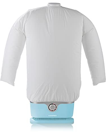 CLEANmaxx Ferro da stiro automatico per camicie PRO con attacco per pantaloni | Sostituisce ferro da stiro, vaporizzatore | Per camicie, camicette e pantaloni | Innovativo ed efficiente