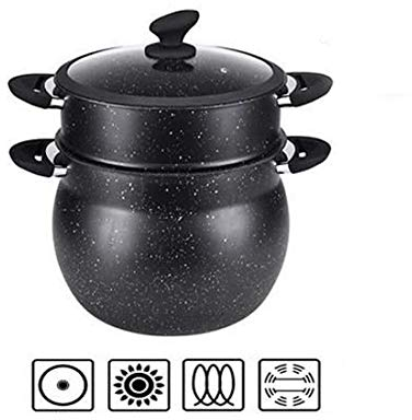 Royalty Line Couscous Topf Marmor Keramik Kuskus 9 Liter Couscouskocher