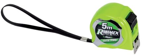 RIBIMEX PRMES05X28D - Flexómetro autoblocante profesional, 5 m