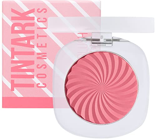 TINTARK Cheeky Blush Make up Palette, Talc Free Rouge Puder, Matte Rouge Makeup, natürlich gesund, Vegan Rouge Puder Blushes Cruelty Free (01 MORNING ROSE)