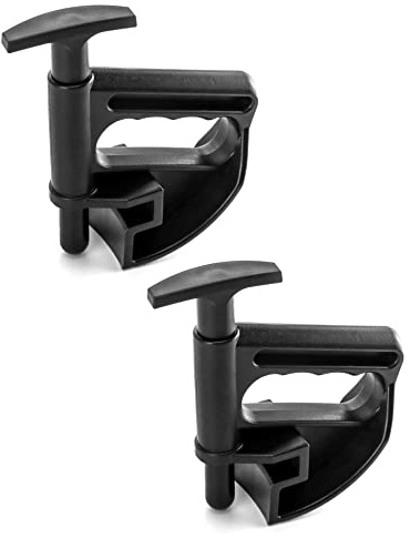 QWORK Universal Tire Changer Tool, Bead Clamp, Rim Pry, and Drop Center Helper for Cars and Trucks, Get The Job Done Right, 2 Pack