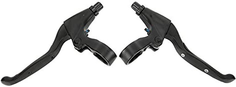Fahrrad Bremshebel, 1 Paar Aluminiumlegierung Fahrrad Bremshebel 4 Fingerpositionen Fahrrad Bremse Level Griffe Kupplungshebel