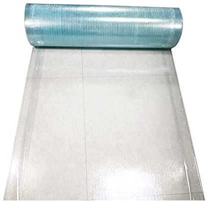 PFCDZDU Polycarbonate Roofing Sheet, Easy to Bend & Cut Insulation Cladding Clear Cover Board, Greenhouse Balcony Garden Replacement Rain-Proof Canopy Panels (Color : Clear-1mm, Size : 1.5x7m)