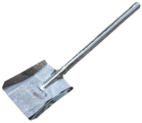 Pelle à Cendres Multifonction en Fer pour poêle à Bois Foyer Barbecue au Charbon et Four Pizza