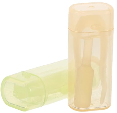 WEKAMOS Strumento Applicatore in Silicone con Ventosa e Pinzette Morbide, Portatile e Compatto, per Uso Domestico e All'aperto, Confezione da 2 Set