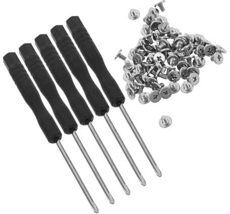 NUOBESTY Vis de Fixation SSD M2x3mm 500 Pcs 5 Tournevis Kit de Vis pour Ordinateur Portable et Carte Mère pour Matériel Informatique Réparation et Installation SSD Compact