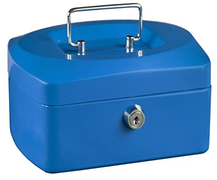 Idena 50027 - Caja 6, tamaño 155 x 120 x 90 mm, color azul, 1 ud.