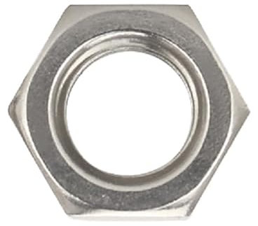 Sechskantmuttern M2,5 Edelstahl - DIN 934 - Muttern - Sechskantmutter Edelstahl A2-70 (Gewinde: M2,5; Menge: 25 St.)