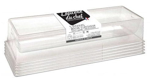 5 stampi per tronchetto di Natale - Classici