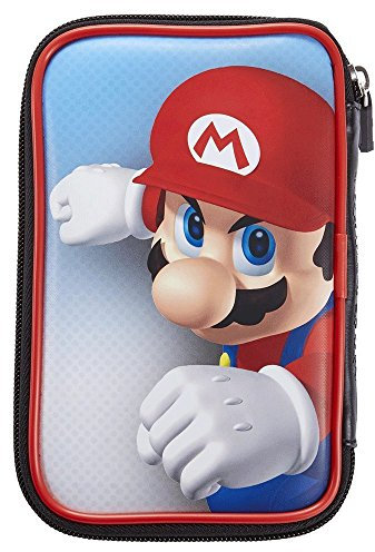 Kompatibel mit Offizielle Nintendo New 3DS XL / 3DS XL – Tasche / Hülle | 4 Motive zur Auswahl | Schützt den Nintendo 3DS ; Motiv: Mario