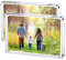 Boxalls Marcos Fotos Metraquilato 15 x 20 cm - Pack de 2, Marco Transparente Acrílico Doble Cara, Marcos de Cristal para Retrato Sin Marco para Escritorio, Habitación y Oficina