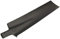 KOTARBAU® Bêche de drainage 510 x 115 mm pour manche de 38 mm de diamètre - Lame en acier longue étroite à transplanter sans manche
