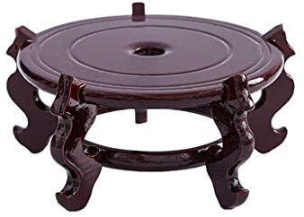 KUYWLMKMZZ Pflanzen-Blumentopf-Basis, Blumentopf, Blumentopf, Handwerk, Ausstellungsständer, Holz, Pflanzenständer (Farbe: A, Größe: XXL)