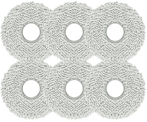 Ersatz Wischtücher für ECOVACS DEEBOT T20 Omni (6 Stück),wischtücher für ECOVACS DEEBOT T20 Omni,Reinigungstuch Kompatibel mit ECOVACS DEEBOT T20 Omni