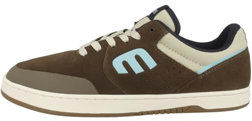 Etnies Kingpin, låg-topp-träningsskor för män, Brun blå, 41 EU