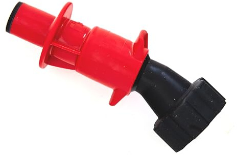 BW® Beccuccio Smart con protezione antigoccia per tanica carburante in metallo, 2 litri, made in Europe