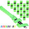 SAPLIZE Golf Grip Wrapping Tapes, 15er-Pack klebrige PU-Overgrip-Tapes, Neue Regripping-Lösung für Golfschlägergriffe, Fluoreszierendes Grün