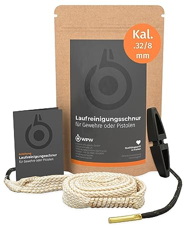 WPW Laufreinigungsschnur für Gewehre als Waffenreinigungsset & Laufreiniger, Kaliber 8x57 is, Kaliber 8x57 Mauser, Kaliber 8 mm, Kaliber 8x68 mm S, Büchsen & Langwaffen