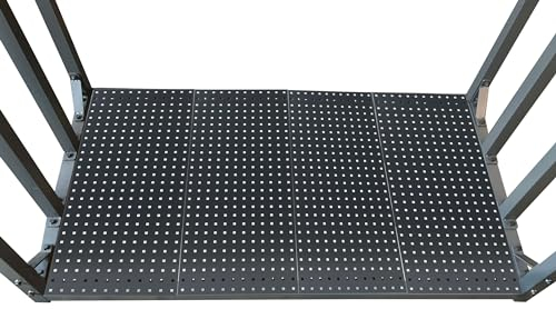 Quick Star Juego de 4 estantes para leña (69 x 43 cm)