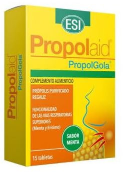 ESI Propolaid Propolgola Menta 15 Cápsulas