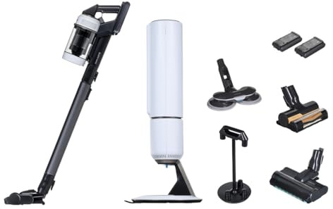 Samsung VS80F28DGS/GE Bespoke AI Jet Lite Pro 2-in-1-Staubsauger Akku Ohne Beutel 0,5 l (VS80F28DGS/GE)