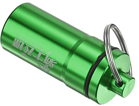 PATIKIL Caja de Almacenamiento Portátil para Dardos Estuche Duradero Verde
