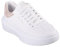 Skechers, Cordova Classic MIGLIOR COMPORTAMENTO Donna, Bianco Duraleather Finiture Rosa, 37 EU