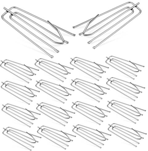 Alipis 40pezzi Ganci Per Tende Acciaio Inossidabile Da Ganci Punte Per Drappeggi Per Finestre e Bagni Design Pratico e Resistente Per Uso Duraturo