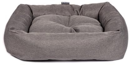Danish Design Anti-Bacterial Stain and Odour Resistant Grey Dog/Puppy Snuggle Bed Small 24 inch