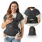 besrey Babytrage leicht zu tragen, Tragetuch Baby, ergonomische M-Position mit Kopfstütze,Tragetasche Trage ohne Binden Tragegurt Kindertrage