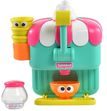 Toomies Deluxe Schaumeismaschine Badewannenspielzeug, Wandmontiertes Schaumbad Spielzeug für Kinder, Rollenspiel Wasserspielzeug, Sensorische Baby- und Kleinkindspielzeuge ab 18 Monaten