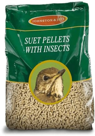 12.55kg Suet Pellets With Insects - Bird Feed/Food - Nutritious Bird Feed/Food Packed with Essential Energy and Nutrients
