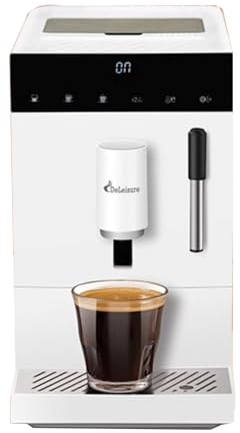 ZXTRYBHD Cafetera Capsulas con Molinillo Incorporado, Create Cafetera, Cafetera Express Espresso para uso en la Cocina, la Oficina y el Hogar(White)