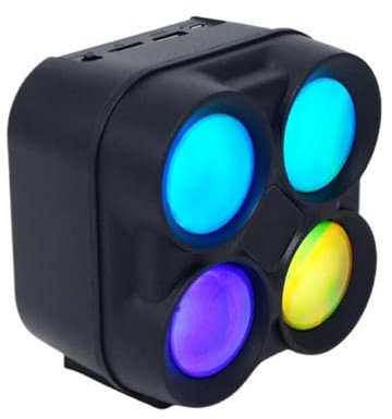 PEBBLE HUG Wireless Bluetooth Speaker With Flame Light, Sleek Design, Rechargeable Bluetooth Speakers, Compact Design, Crystal-Clear Sound, High Bass & Woofer