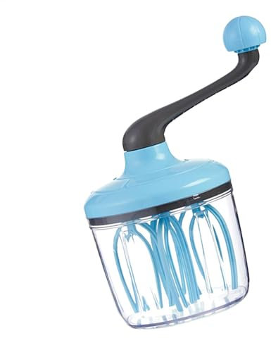 Batteur d'oeufs manivelles - batteur d'oeufs de cuisine, batteur d'oeufs manuels, 1500 ml de grande capacité Manuel de grande capacité, batteur d'oeufs à manivelle, gâteau à la main à gâteau à lait,